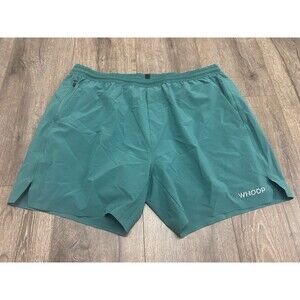 Whoop Training Shorts Men’s XL 6” Teal Lined